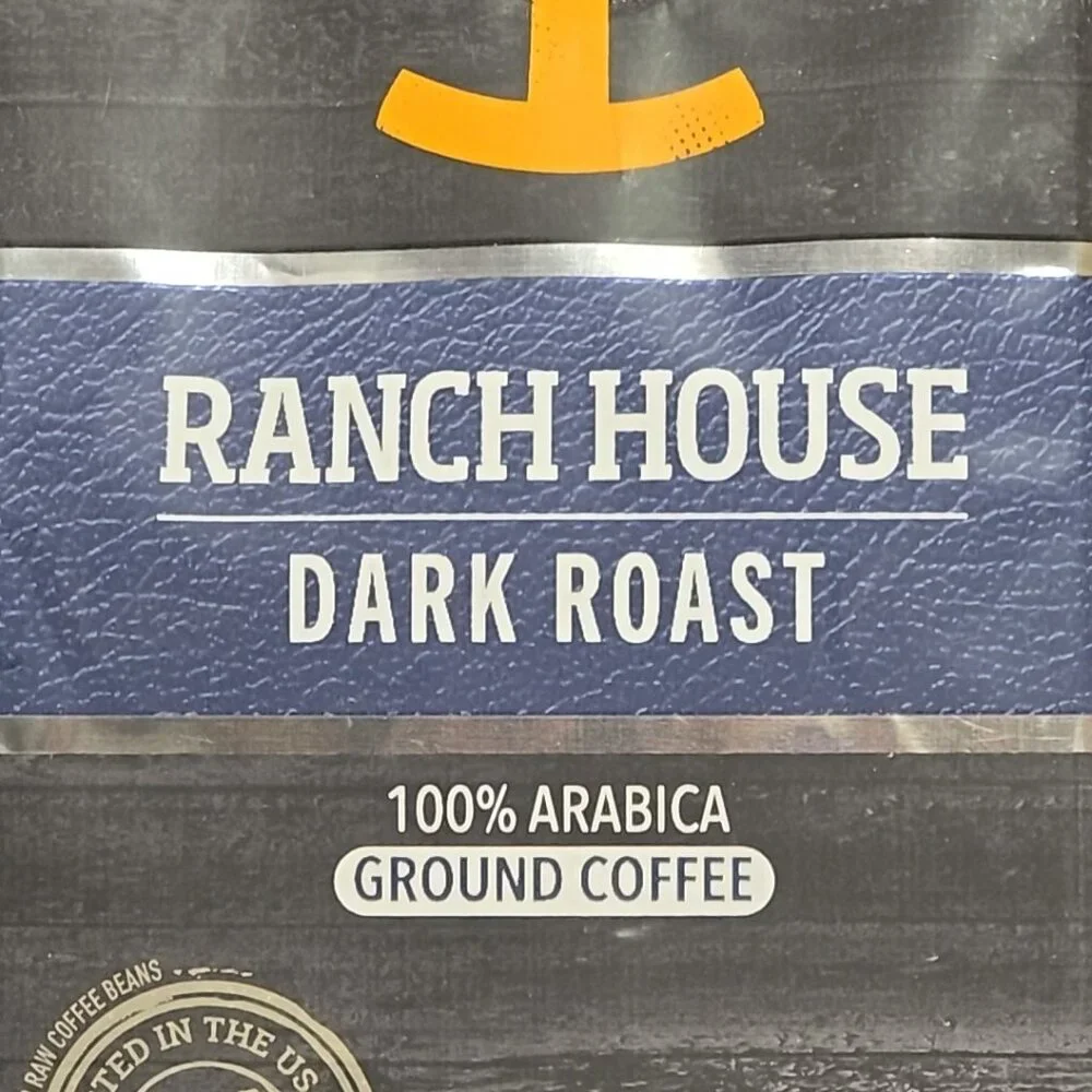 3-PACK Yellowstone Ranch House Dark Roast Ground Coffee 12 oz Each Bag